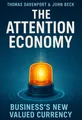 Cover of 'The attention economy'