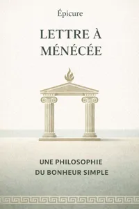 Couverture de 'Lettre a menecee'
