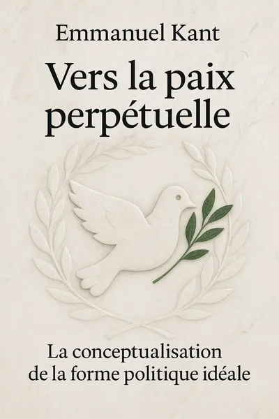 Couverture de 'Vers la paix perpetuelle'