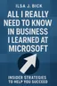 Cover of 'All i really need to know in business i learned at microsoft'