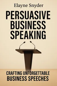 Cover of 'Persuasive business speaking'