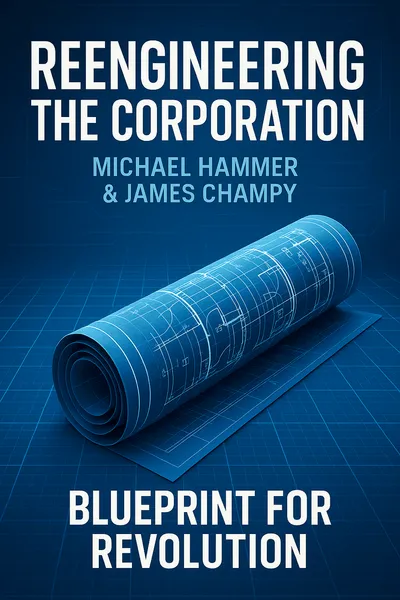 Cover of 'Reengineering the corporation'