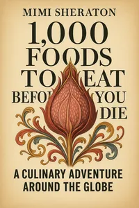 Cover of '1000 foods to eat before you die'