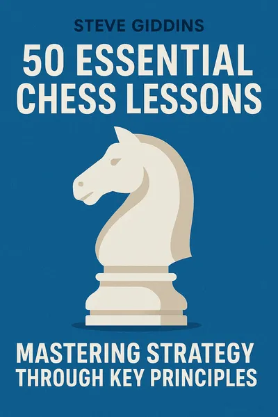 Cover of '50 essential chess lessons'